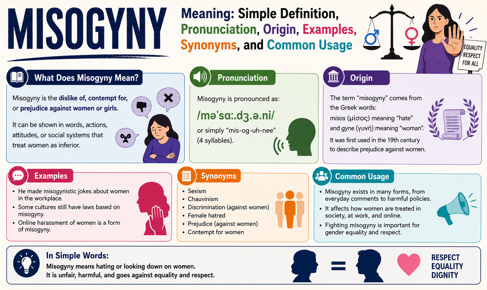 Misogyny Meaning