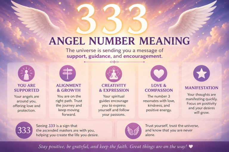 333 Angel Number Meaning