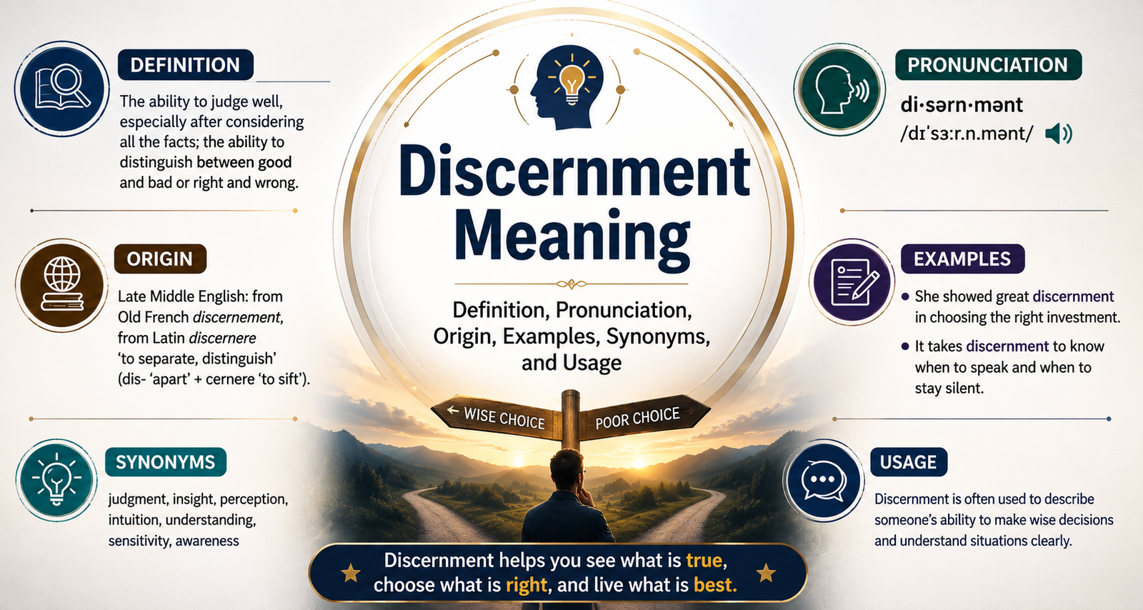 Discernment Meaning