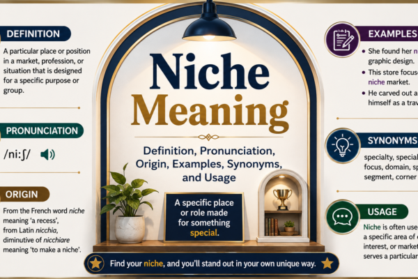 Niche Meaning