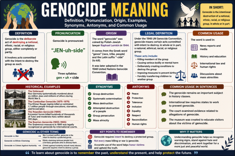 Genocide Meaning
