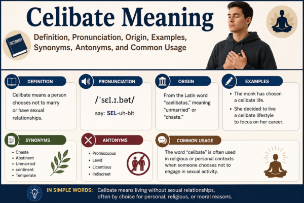 Celibate Meaning