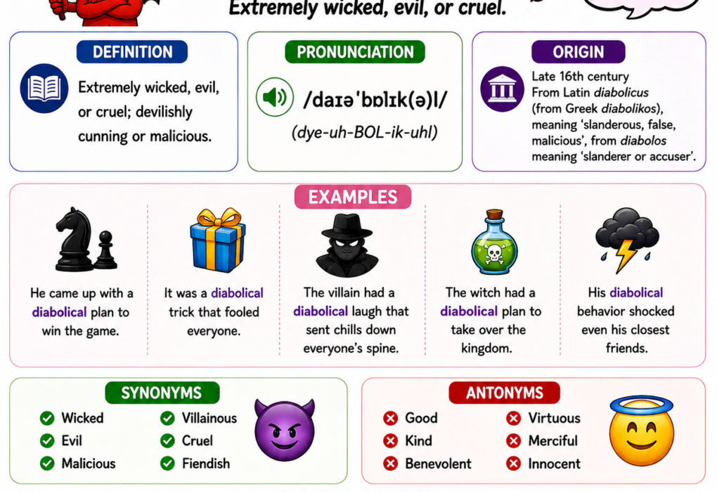 Diabolical Meaning