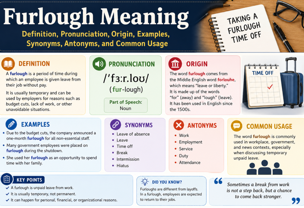 Furlough Meaning